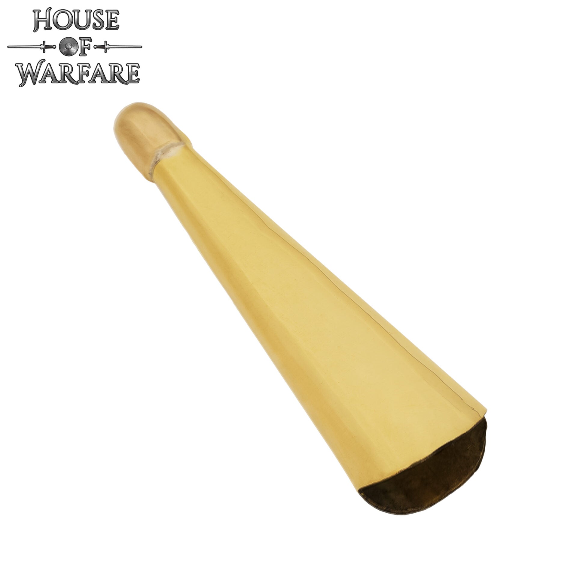 Imagen única de: Punta de Vaina Pequeña de Latón Macizo / Chape Medium