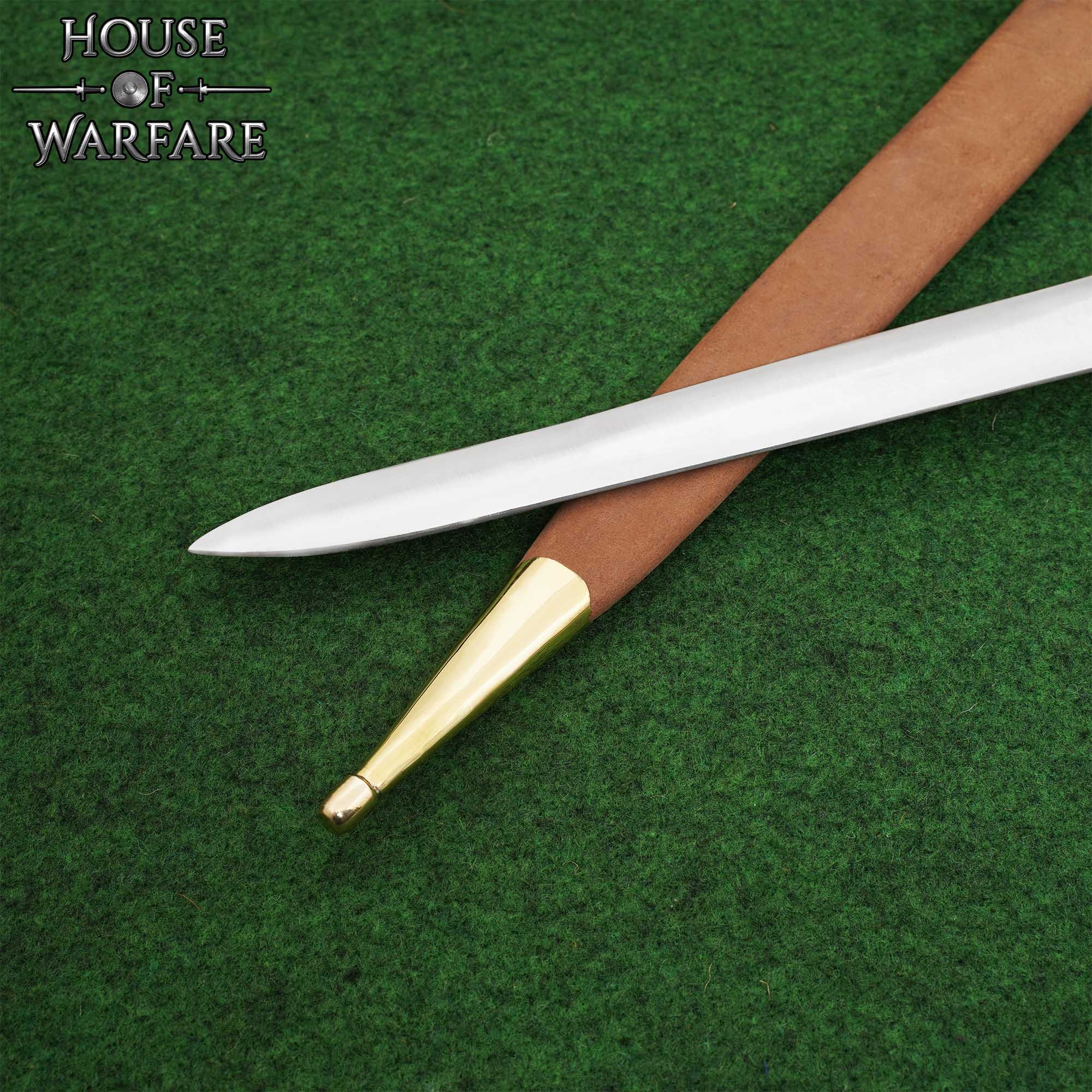 Imagen única de: Punta de Vaina Pequeña de Latón Macizo / Chape Medium