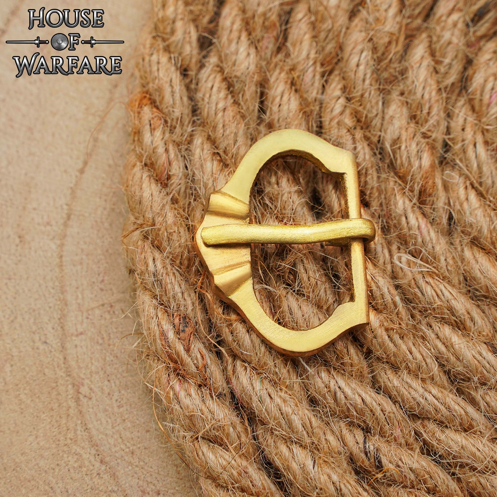 Imagen única de: Hebilla Medieval Pequeña de Latón