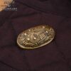 Imagen única de: Broche de Latón Macizo Viking Hedeby
