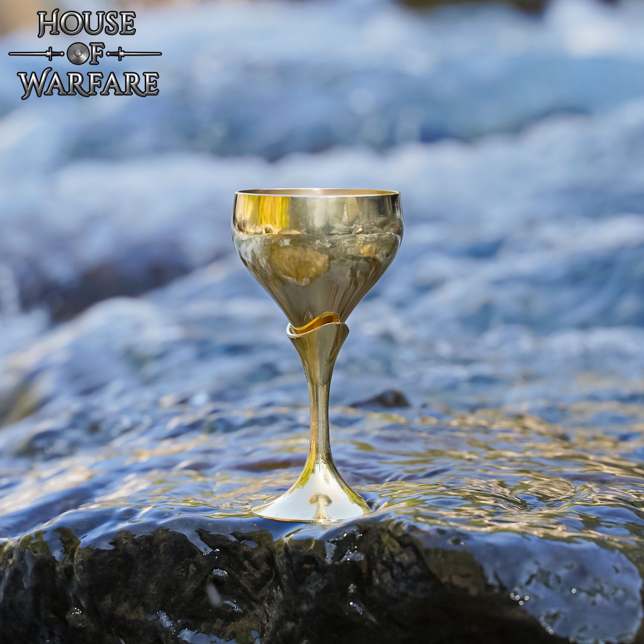 Imagen única de: Pequeño Cáliz / Copa Principesca de Latón Macizo