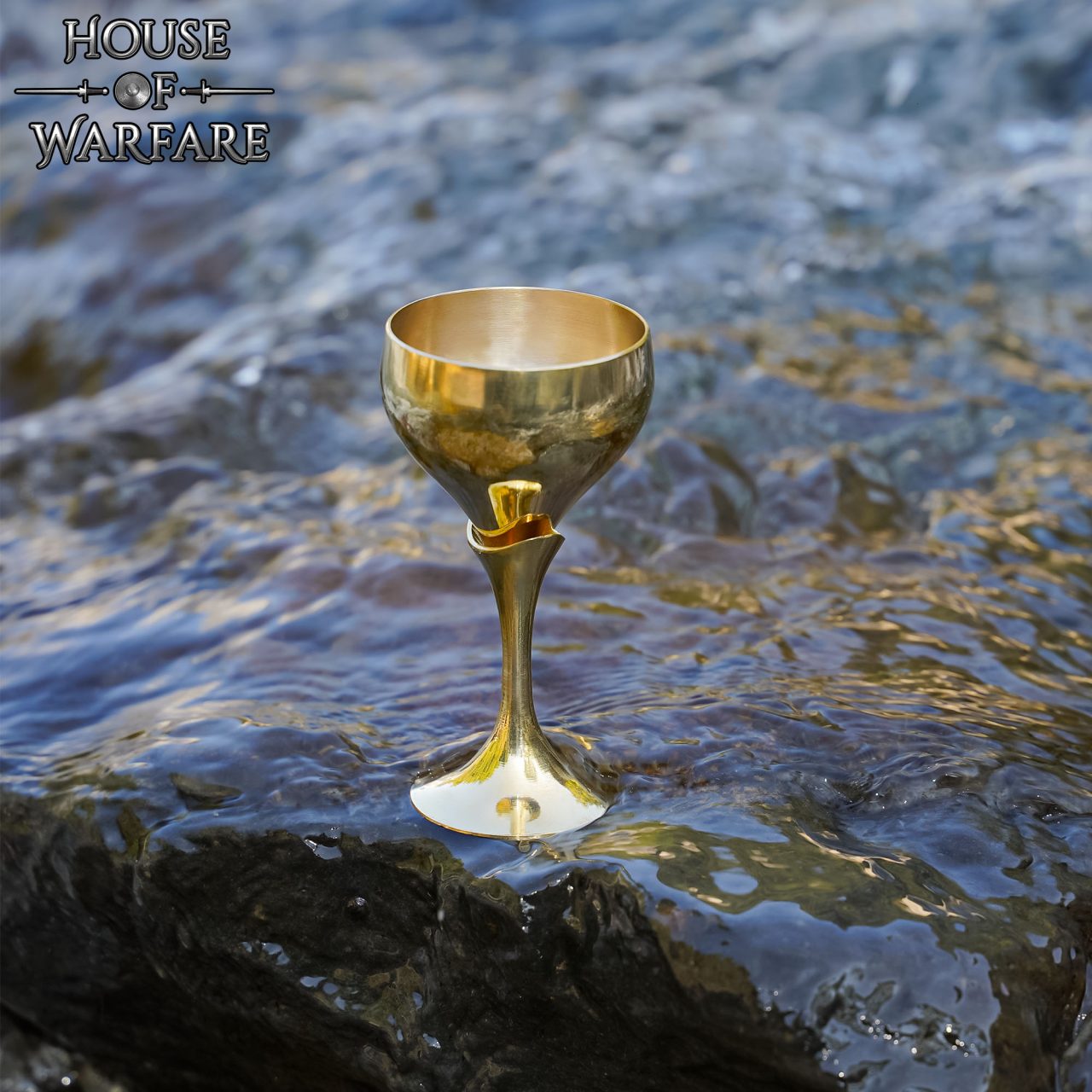 Imagen única de: Pequeño Cáliz / Copa Principesca de Latón Macizo