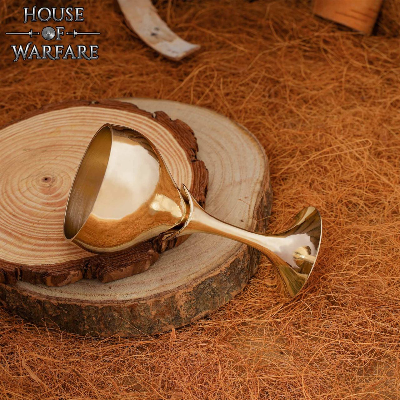 Imagen única de: Pequeño Cáliz / Copa Principesca de Latón Macizo