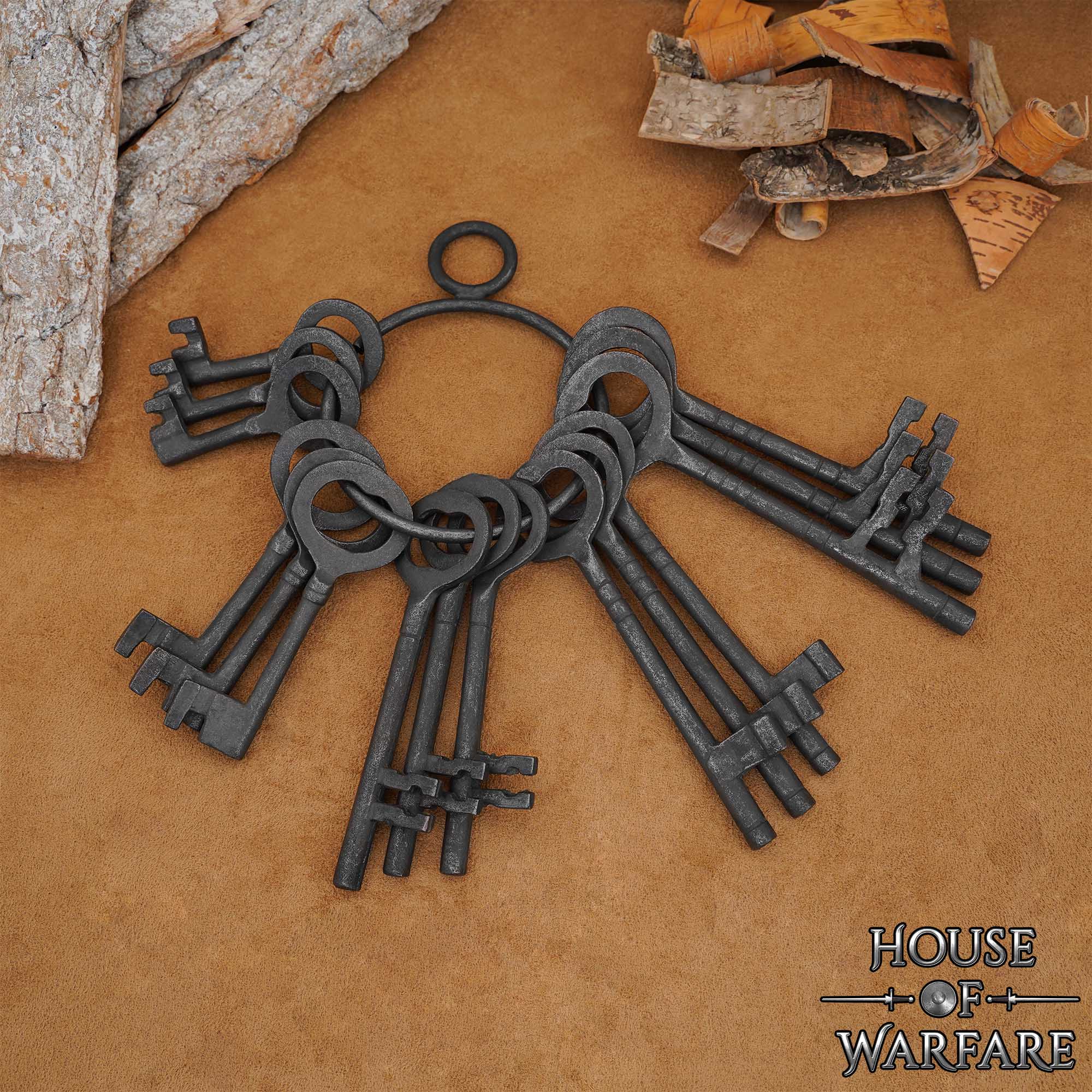 Imagen única de: Juego de 15 Llaves de Hierro The Pirate's Dungeon Keys