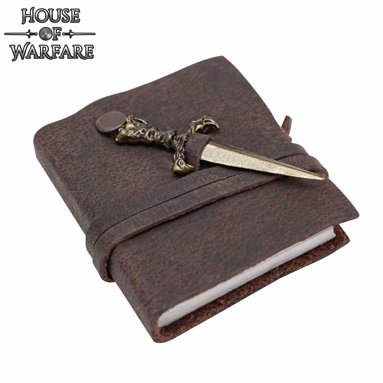 Imagen única de: Diario Mini Daga Diario de Cuero Hecho a Mano