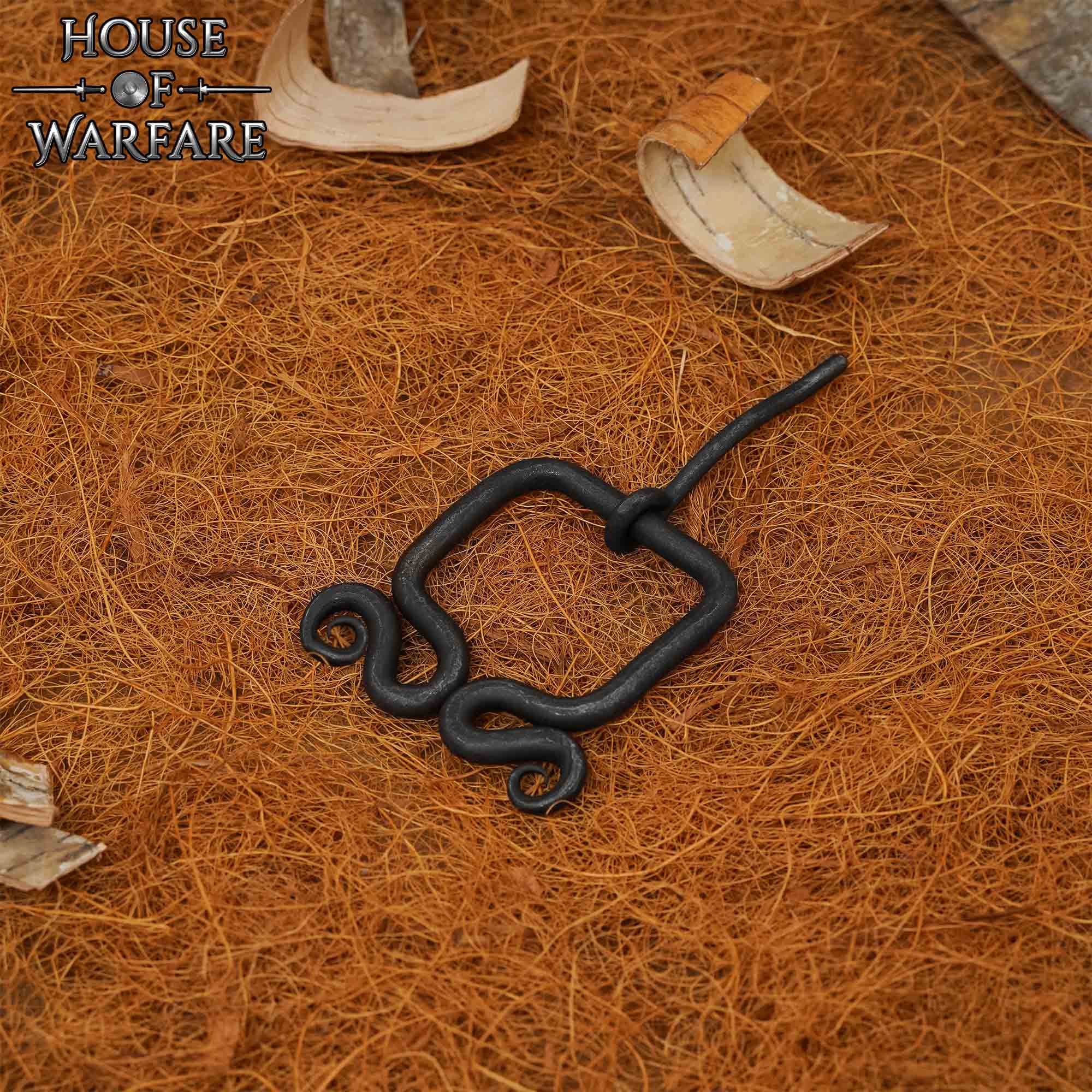 Imagen única de: Hebilla de Cinturón Rústica Forjada a Mano