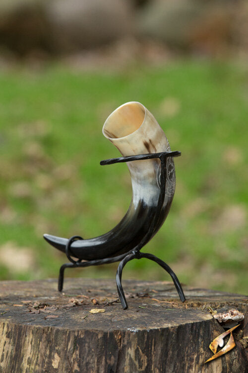 Imagen única de: Cuerno Aegishjalmur Con Soporte