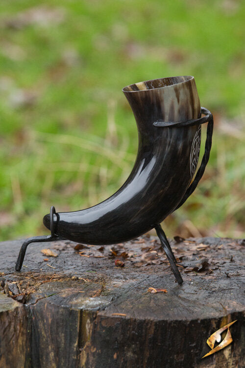 Imagen única de: Cuerno Aegishjalmur Con Soporte