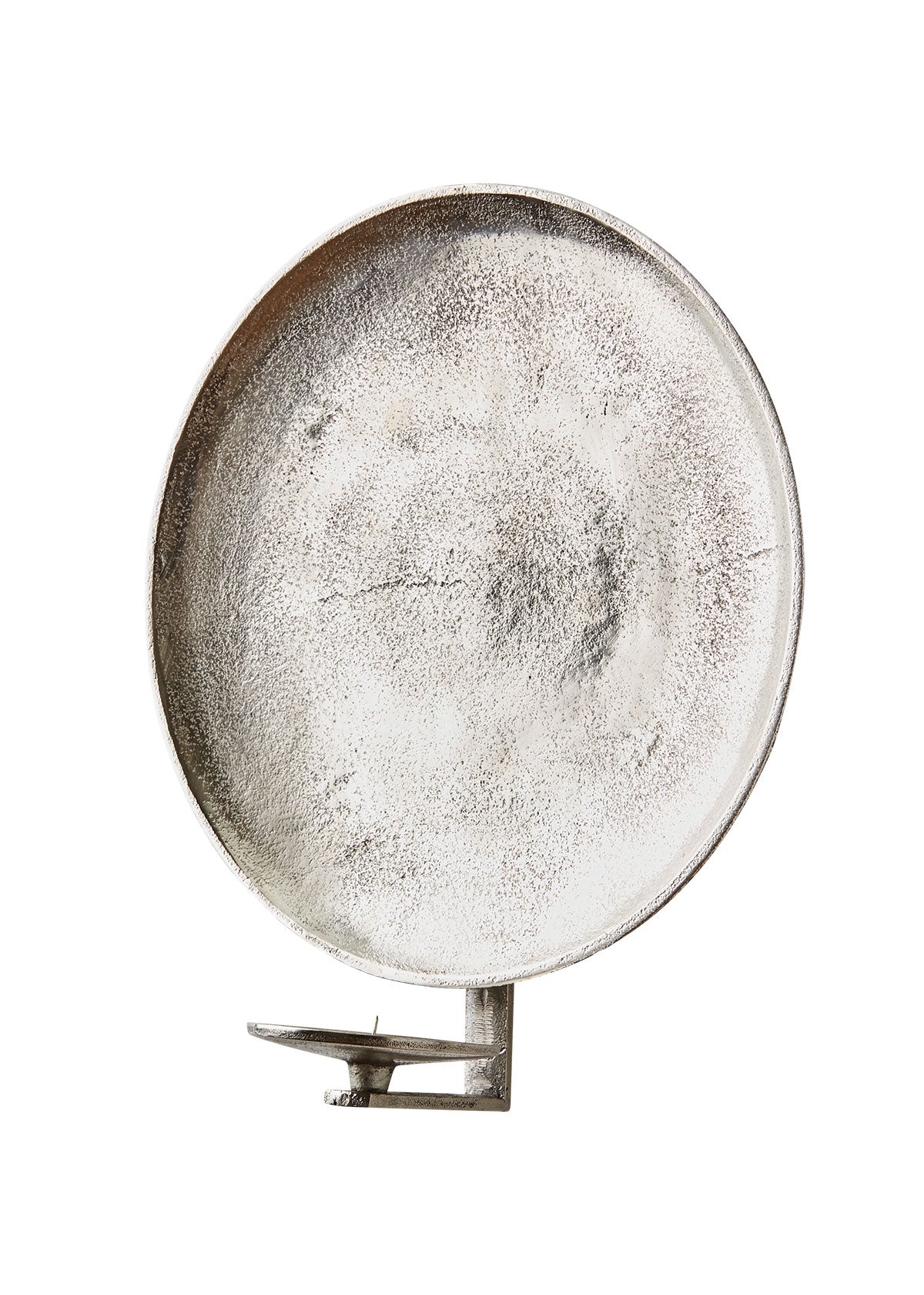 Imagen única de: Portavelas De Pared, Placa De Pared De Aluminio, Color Níquel