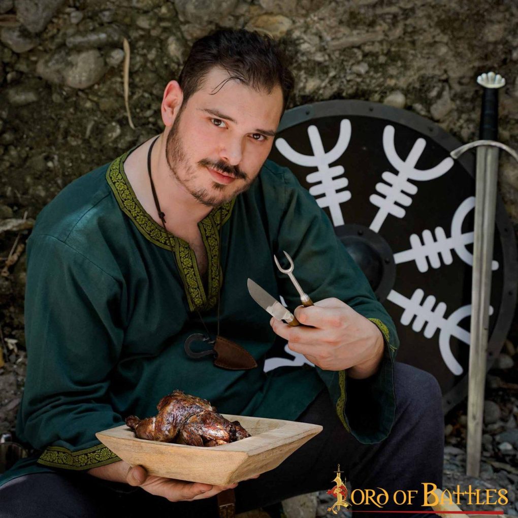 Imagen única de: Juego de Cuchillos y Tenedores de Acero Inoxidable Totalmente Funcionales Hechos a Mano