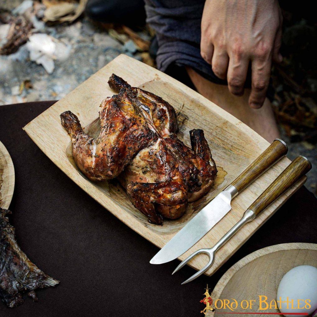 Imagen única de: Juego de Cuchillos y Tenedores de Acero Inoxidable Totalmente Funcionales Hechos a Mano