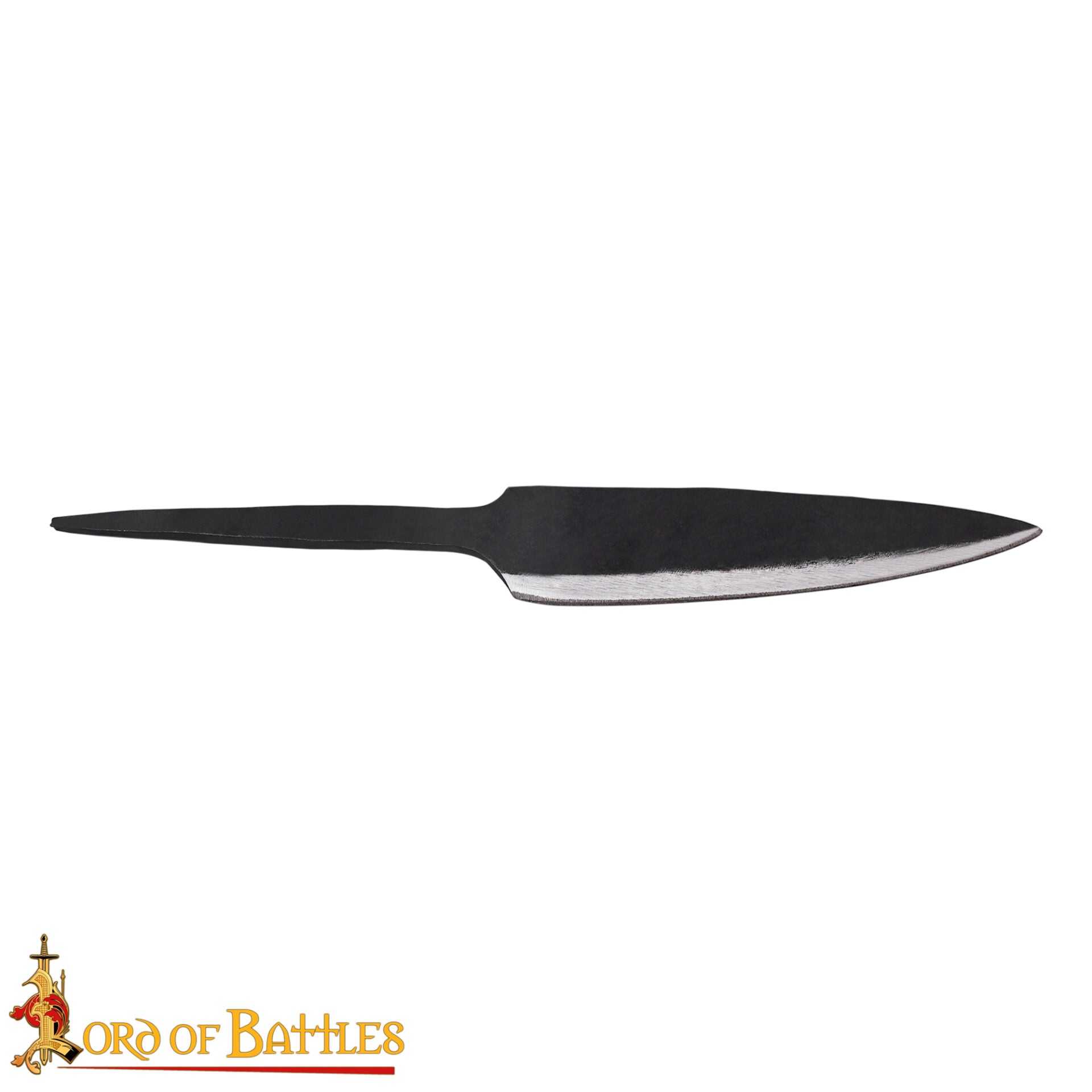 Imagen única de: Hoja de Acero Rústico Forjada a Mano con Espiga Personalizable para Campamento, Cocina y Exposición