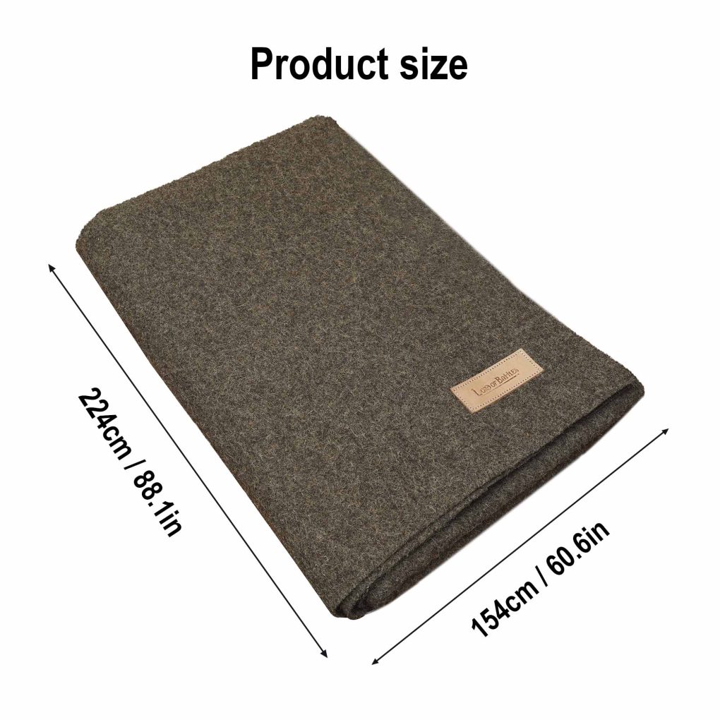 Imagen única de: Manta de Lana de Tejido Tradicional Medieval