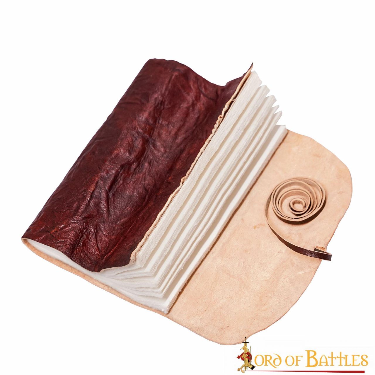 Imagen única de: The Mythical Wanderer Diario de Pergaminos de Cuero Marrón