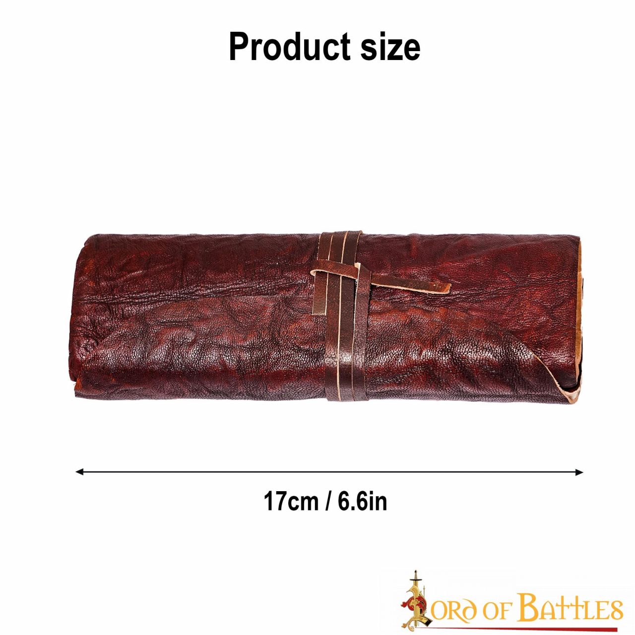 Imagen única de: The Mythical Wanderer Diario de Pergaminos de Cuero Marrón