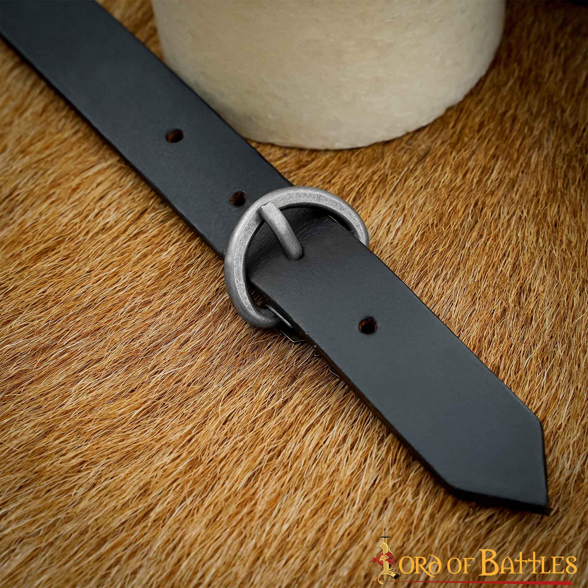 Imagen única de: Juego de Hebillas para Armadura de Placas Medieval - Hierro Ennegrecido Forjado a Mano (juego de 5)