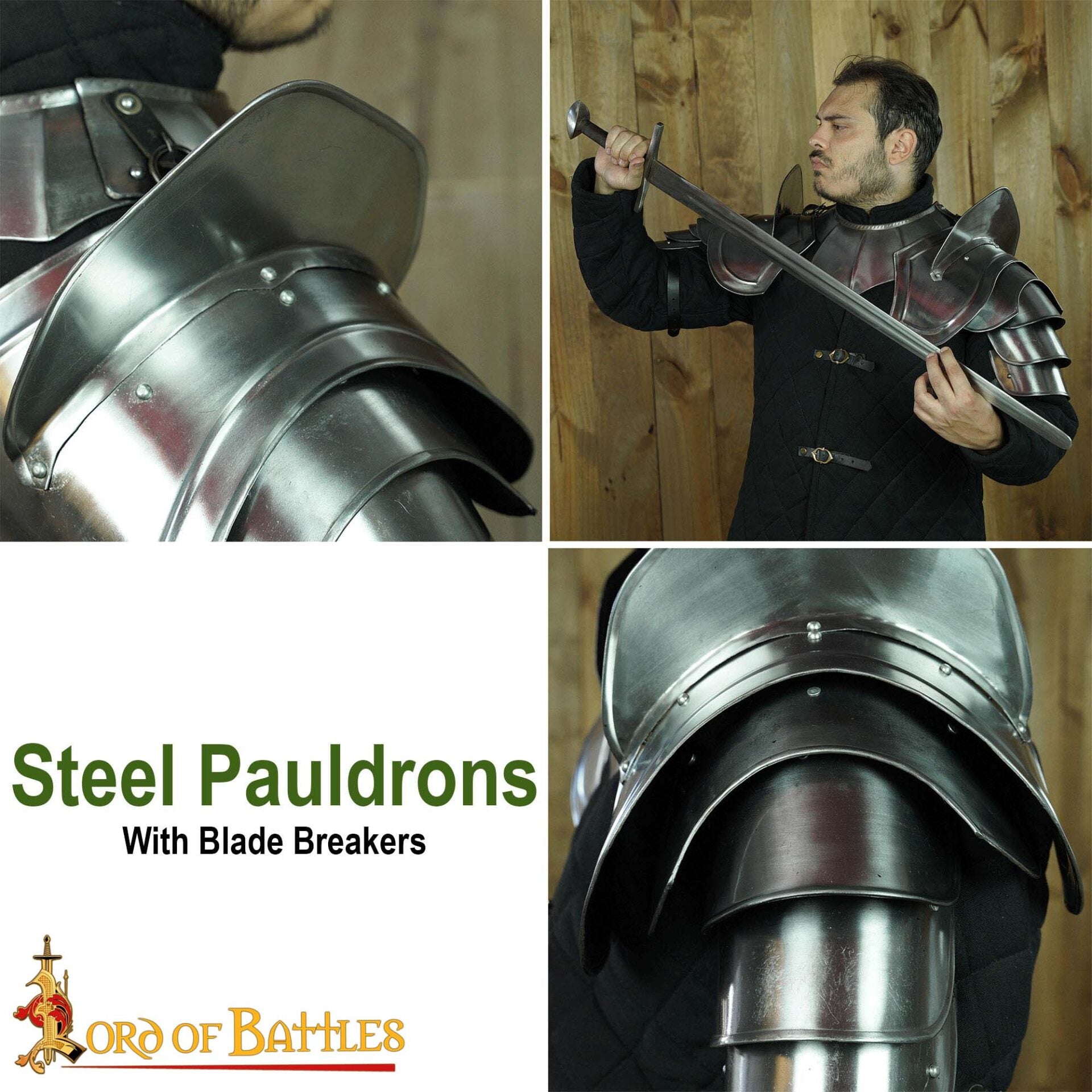 Imagen única de: Gorget Clásico Medieval, Polaco