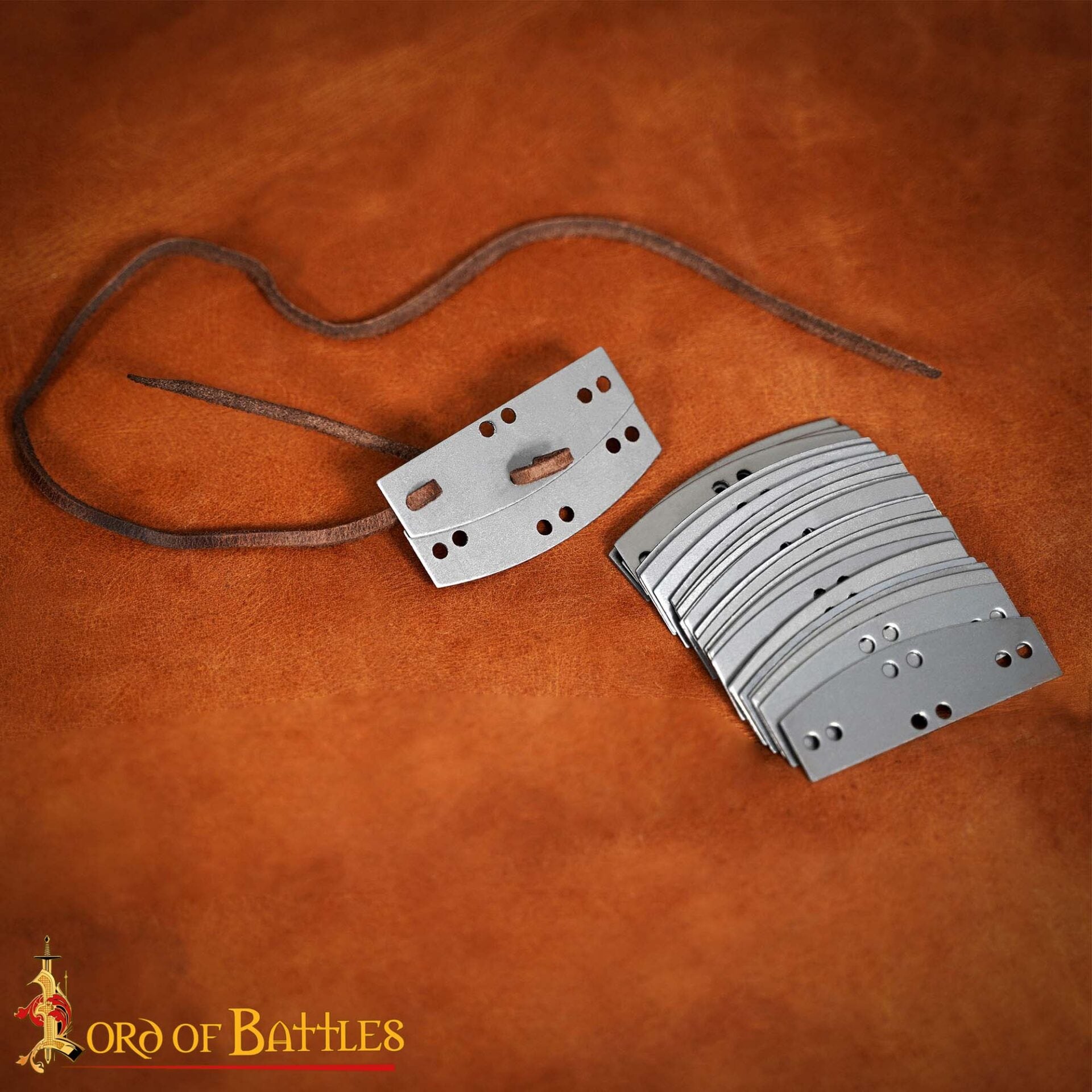 Imagen única de: Placas Lamelares de Acero Inoxidable Tipo 1 - Juego de 100 Unidades - 7x2 Cm