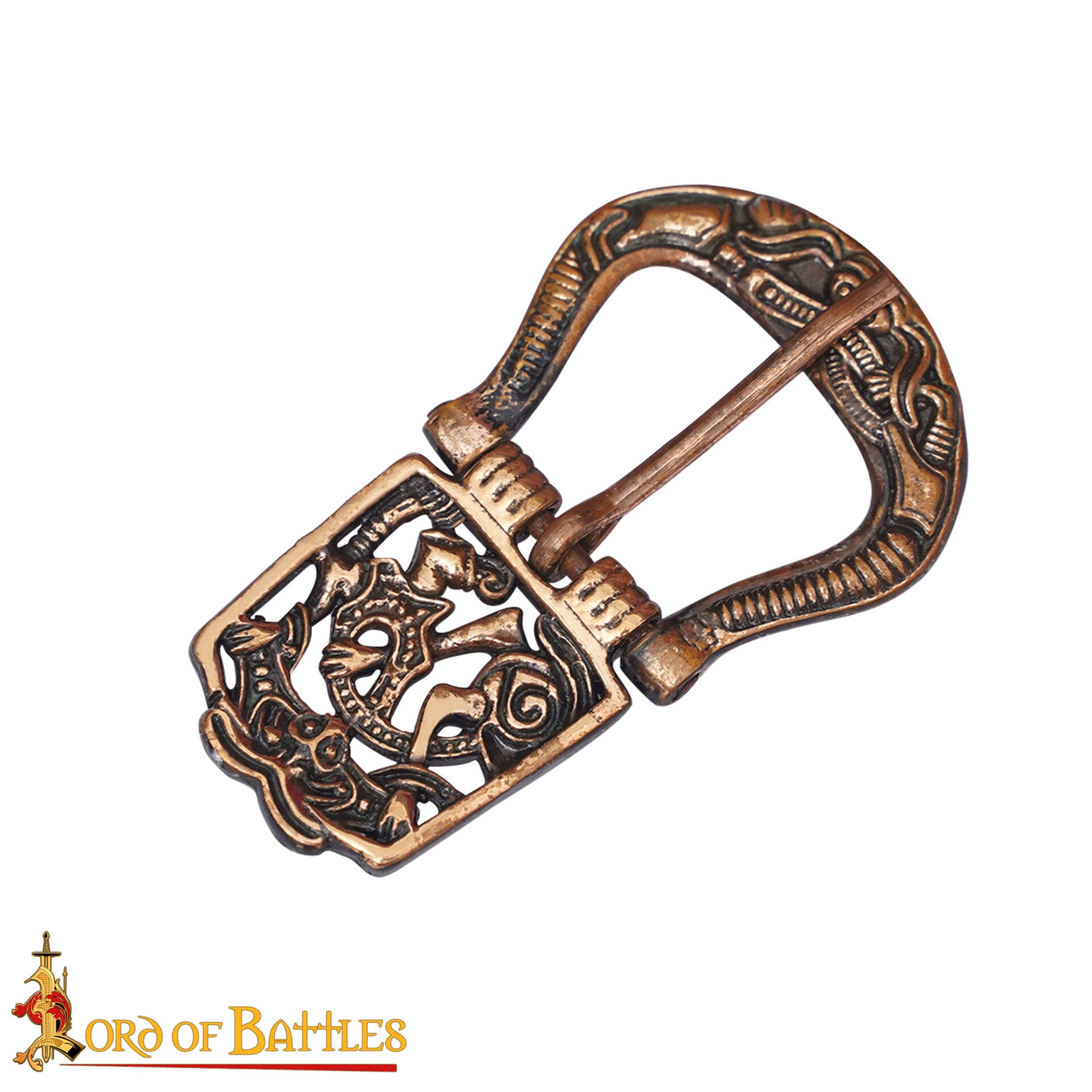 Imagen única de: Hebilla de Bronce Vikingo del Siglo X (para Cinturones de 1,5 Cm)