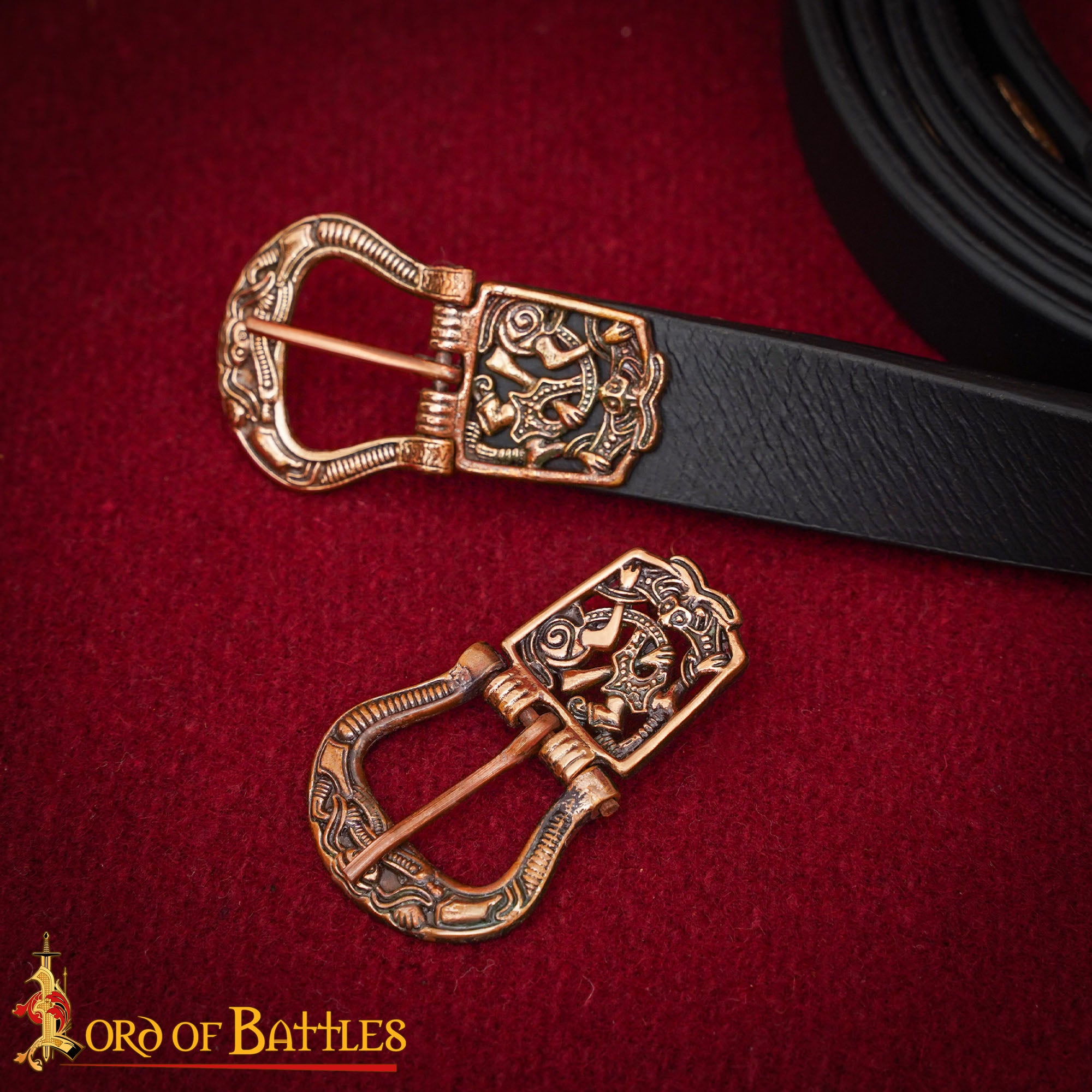 Imagen única de: Hebilla de Bronce Vikingo del Siglo X (para Cinturones de 1,5 Cm)