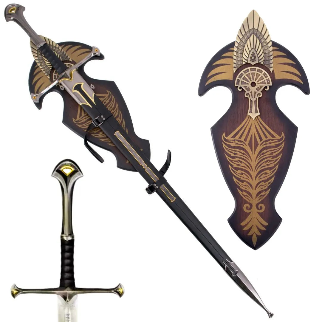 Imagen única de: Anduril gama TOP con expositor y vaina El Señor de los Anillos