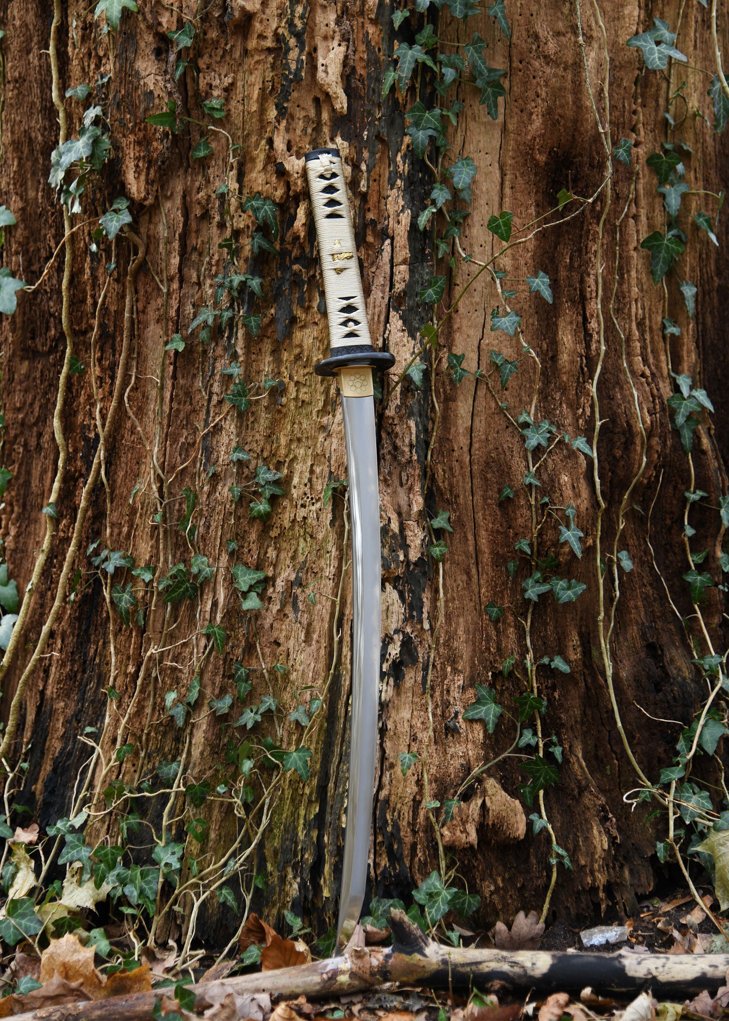 Imagen única de: Kogane No Senshi Honsanmai Wakizashi, Battleblades