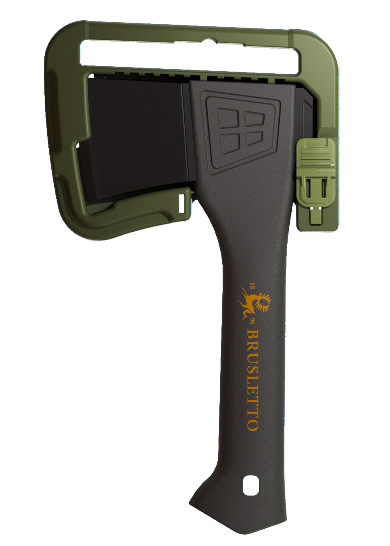 Imagen única de: Hacha De Camping Kikut, 23 Cm, Brusletto