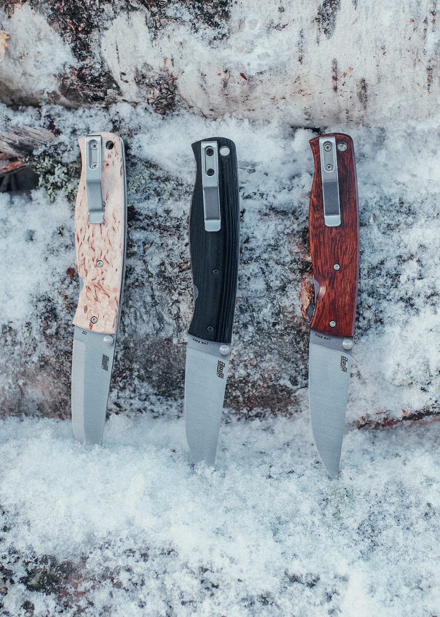 Imagen única de: Navaja Brisa Birk 75 - Micarta Verde