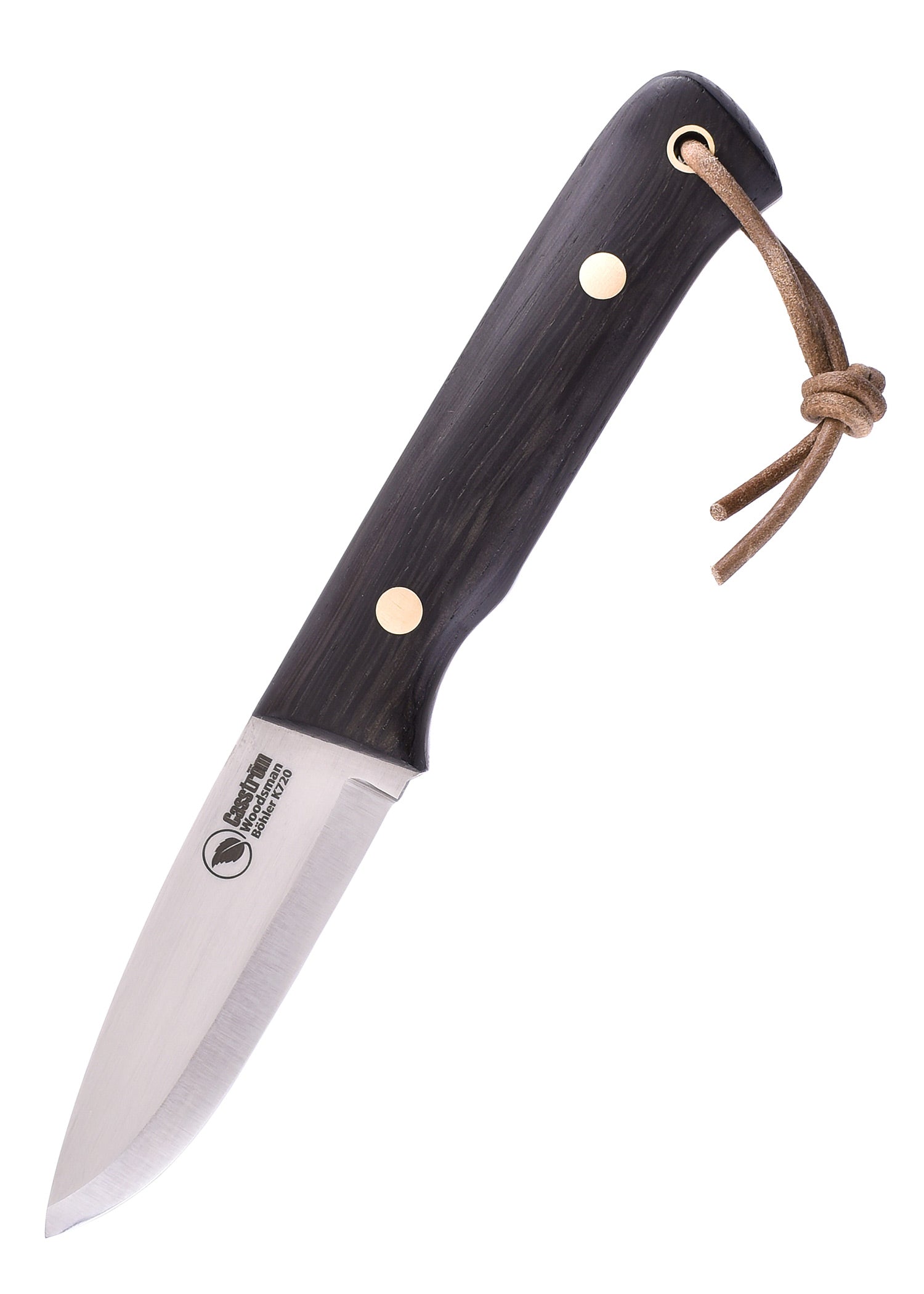 Imagen única de: Cuchillo Fijo Woodsman, Roble Pantanoso, Casström