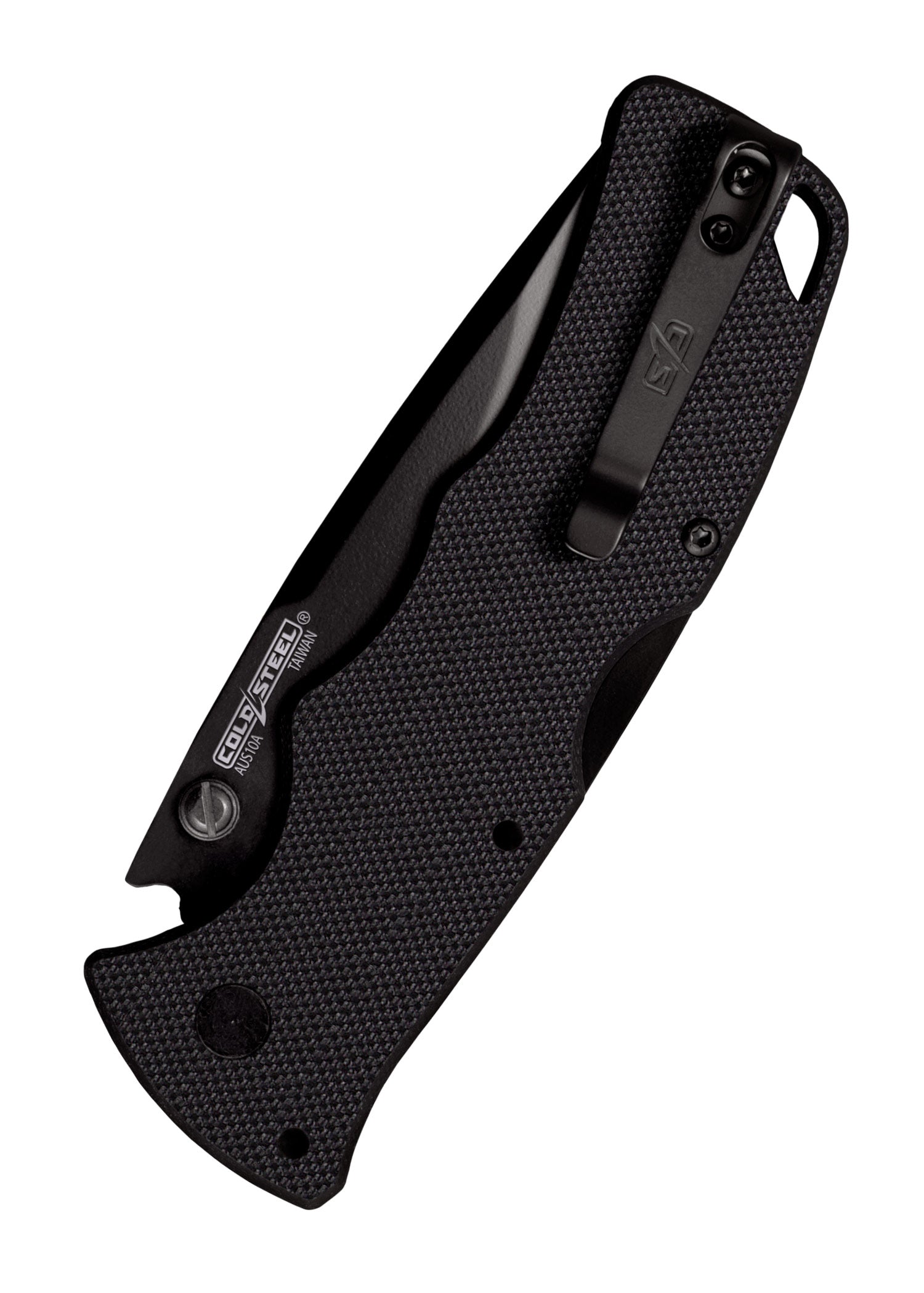 Imagen única de: Navaja De Bolsillo Verdict, Spear Point, Aus10a, Mango Negro