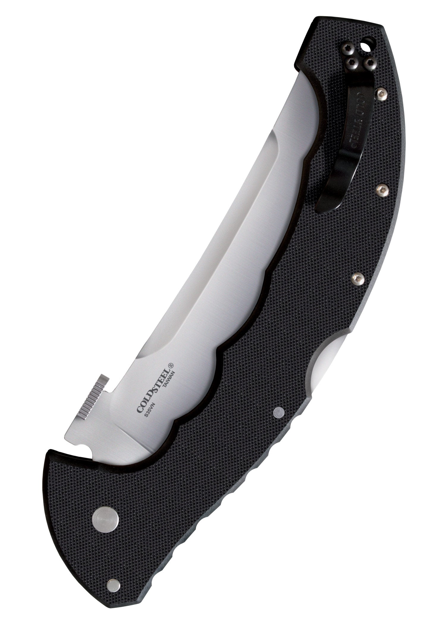 Imagen única de: Navaja De Bolsillo Talwar, Hoja De 5 1/2 Pulgadas, S35vn, Filo Dentado