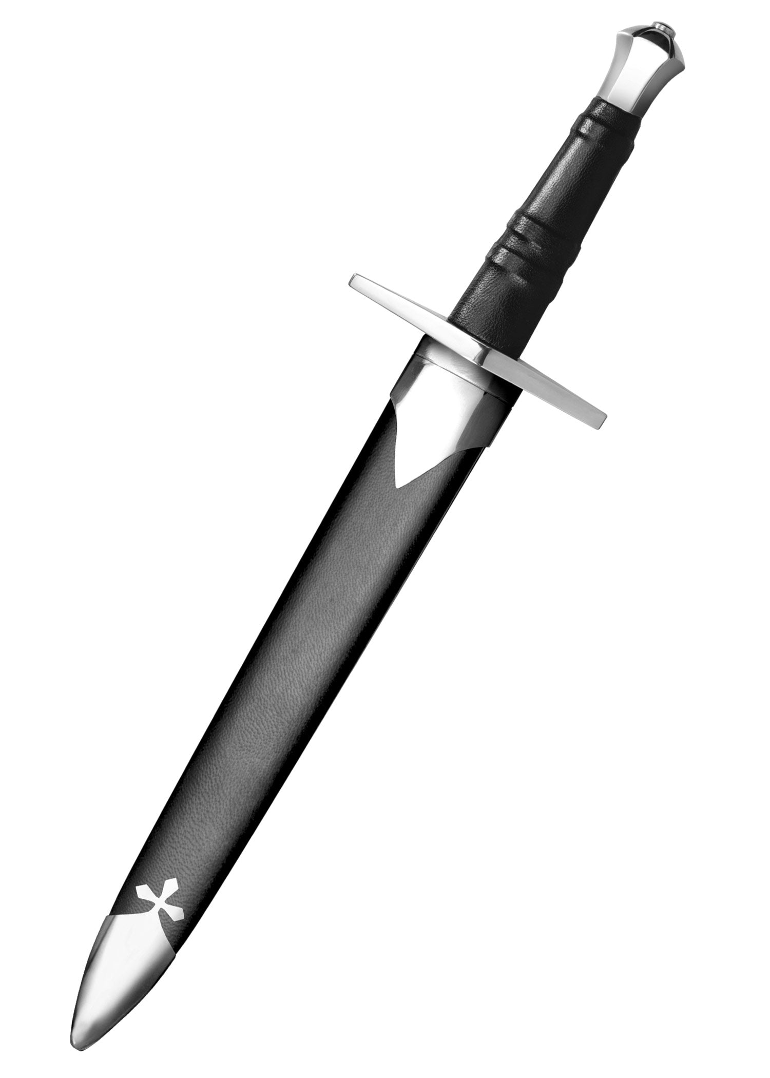 Imagen única de: Daga Bastarda Con Vaina, Daga Complementaria Para Espadas De Una Mano Y Media