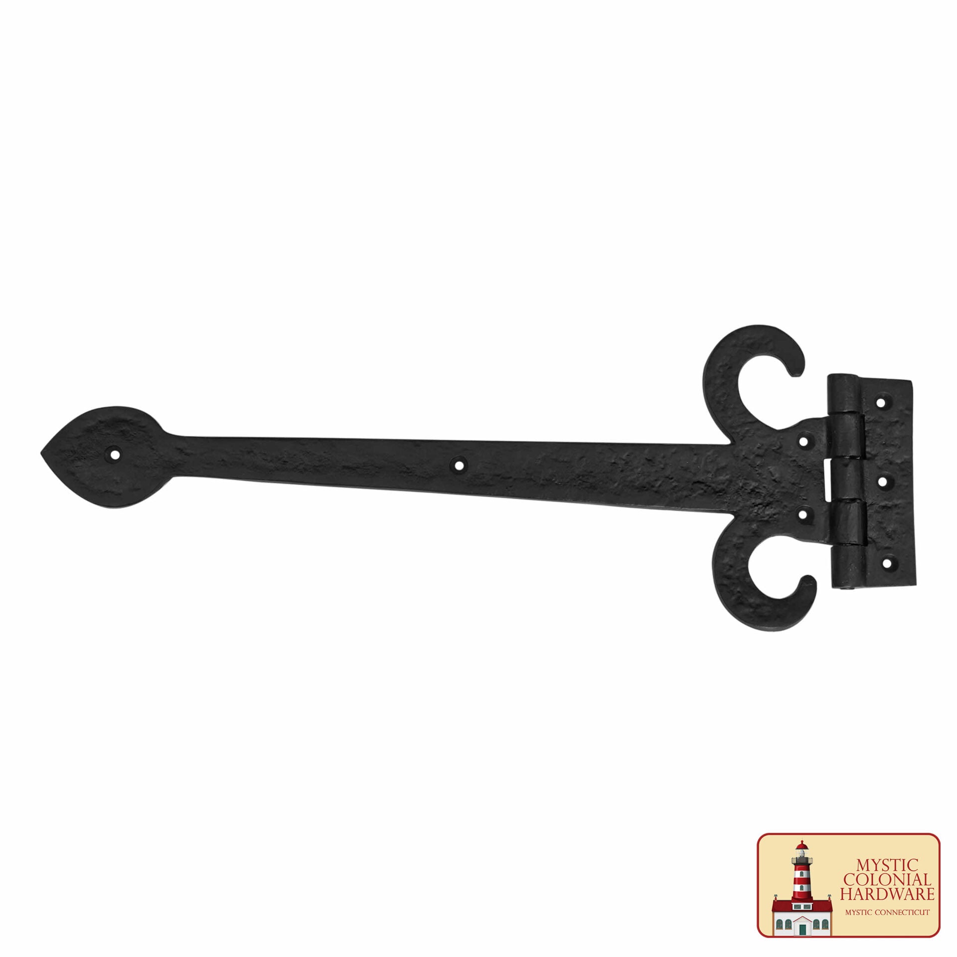 Imagen única de: Bisagra de Correa de Alta Resistencia para Puertas y Portones Decorativa Grande de 17