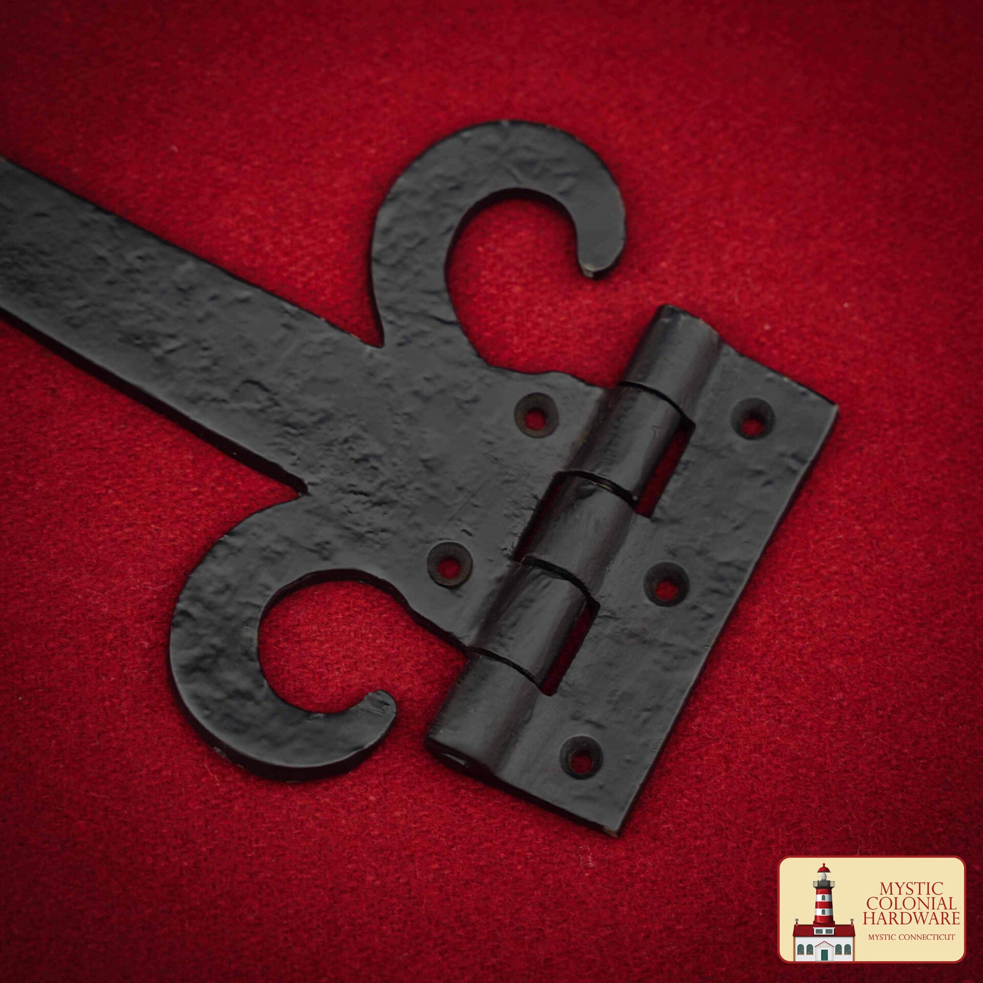 Imagen única de: Bisagra de Correa de Alta Resistencia para Puertas y Portones Decorativa Grande de 17