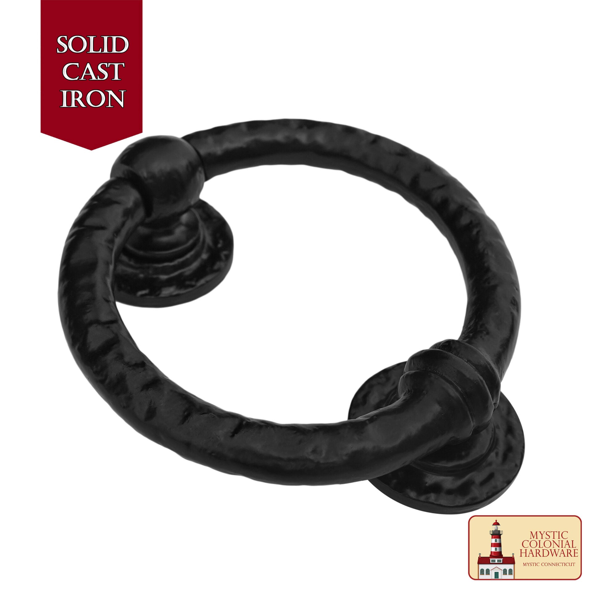 Imagen única de: Aldaba Grande de Hierro Fundido para Puerta de Entrada Aldaba Antigua Hecha a Mano