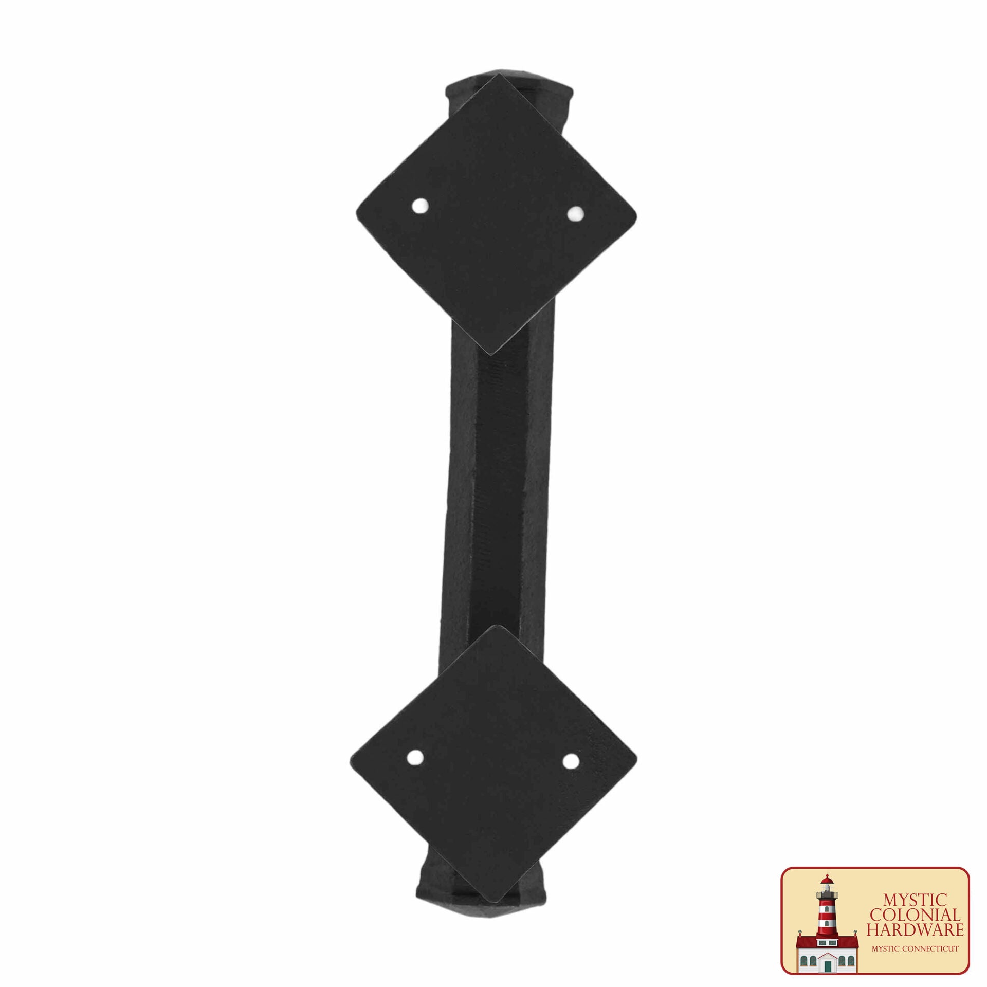 Imagen única de: Tirador de Puerta de Castillo de Estilo Medieval: Hierro Macizo Forjado a Mano