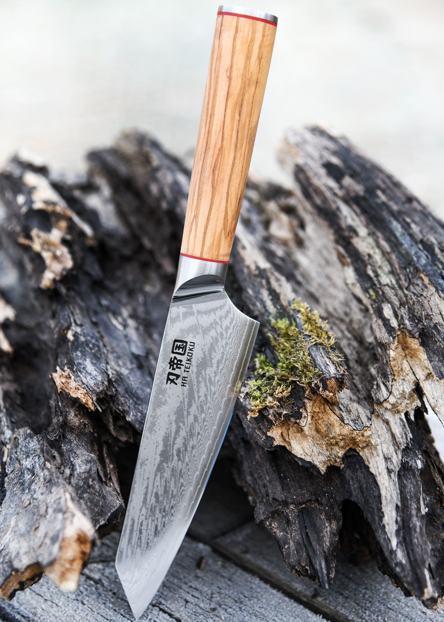 Imagen única de: Cuchillo Cocinero, Longitud De Hoja 20 Cm, Acero Damasco