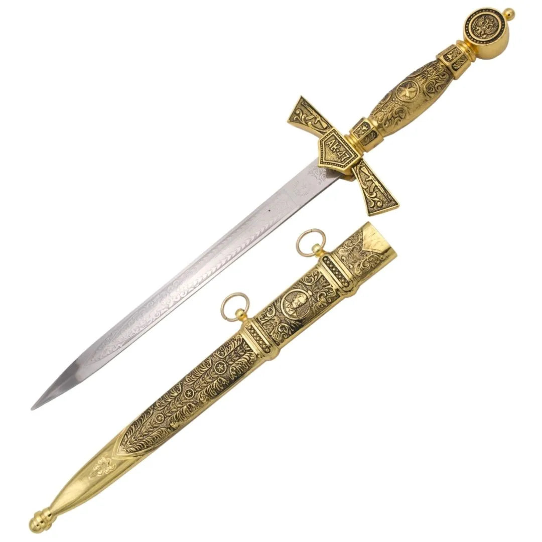 Imagen única de: Daga Medieval  con vaina 15434