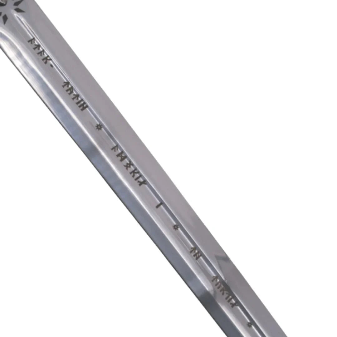 Imagen única de: Espada Anduril Con Expositor Y Vaina De Piel El Señor De Los Anillos