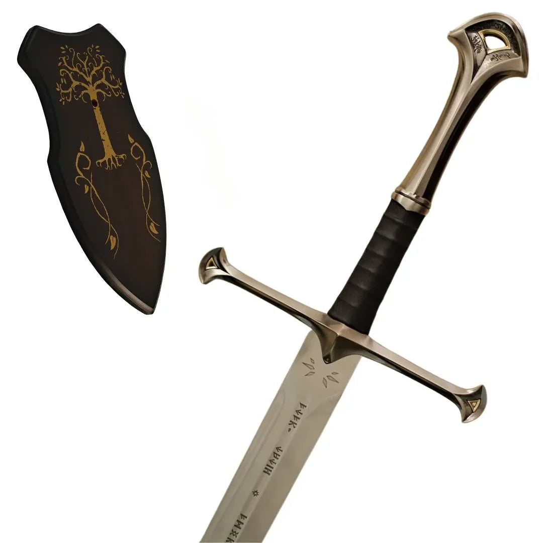 Imagen única de: Espada Anduril Con Expositor Y Vaina