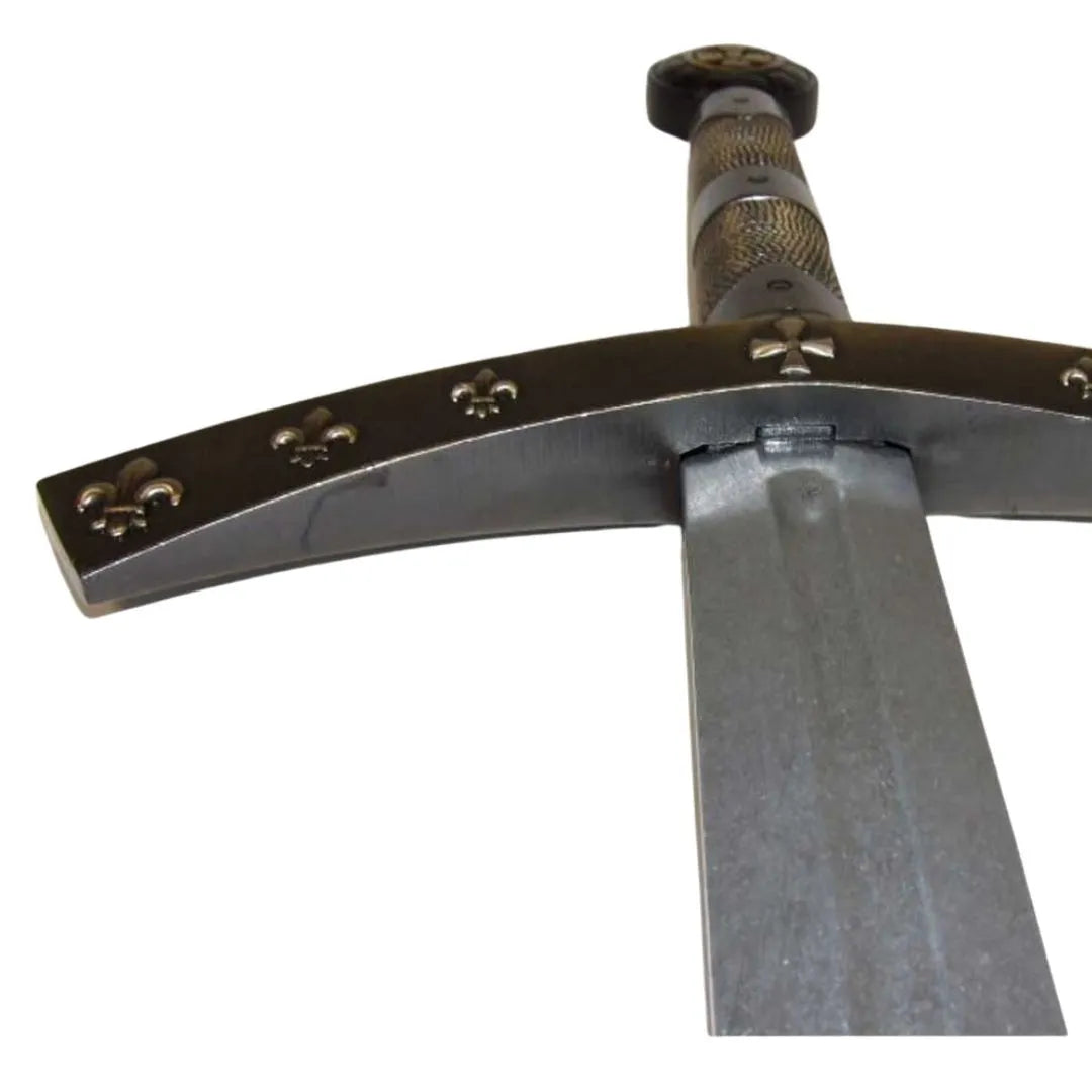 Imagen única de: Espada Templaria De Hugo De Payens Con Vaina Réplica 4188L