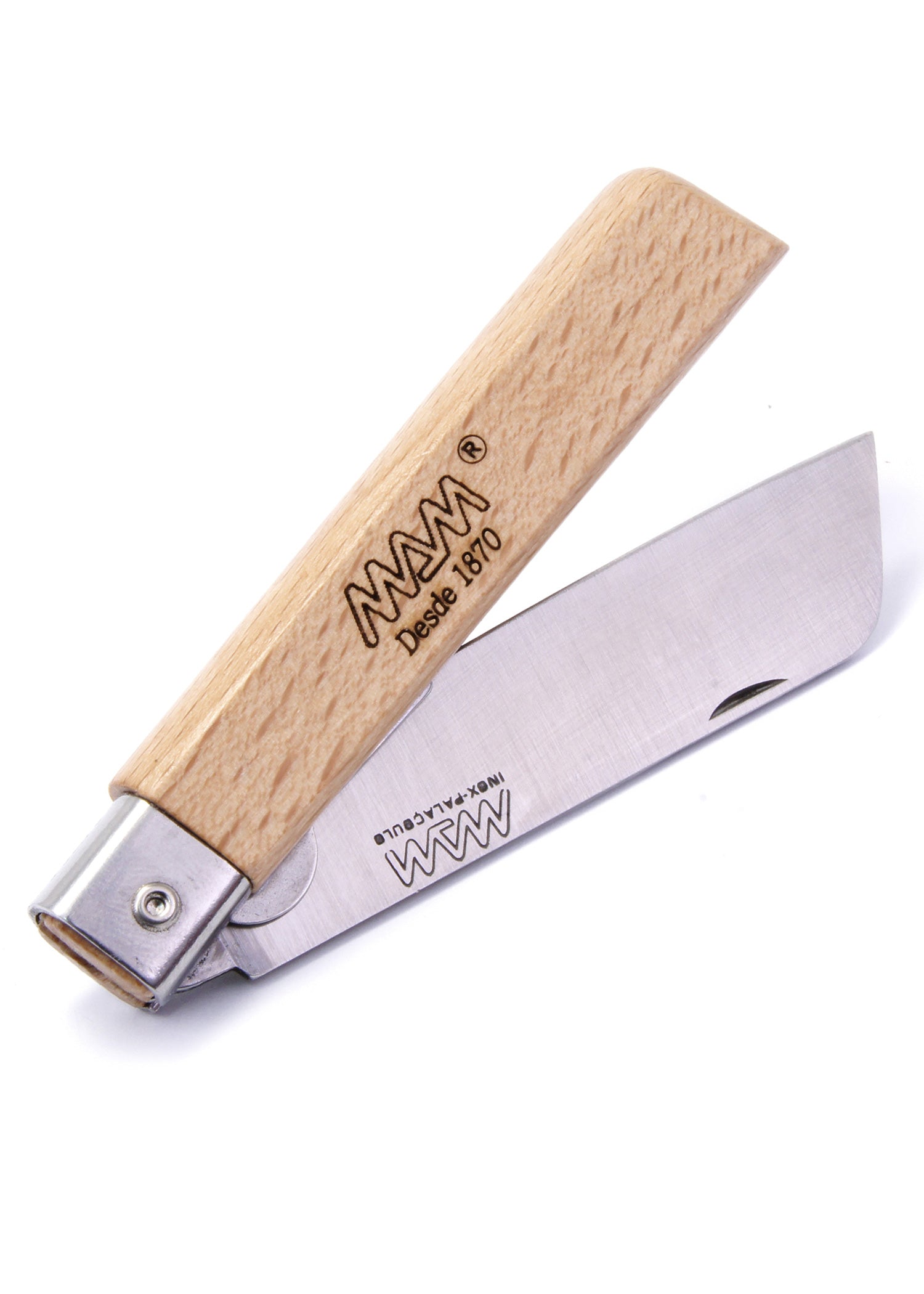 Imagen única de: Navaja De Bolsillo Con Hoja De Pata De Cordero Y Cierre De Liner