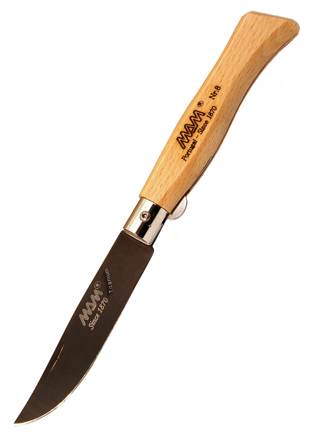 Imagen única de: Navaja Douro Con Hoja De Titanio Negro.