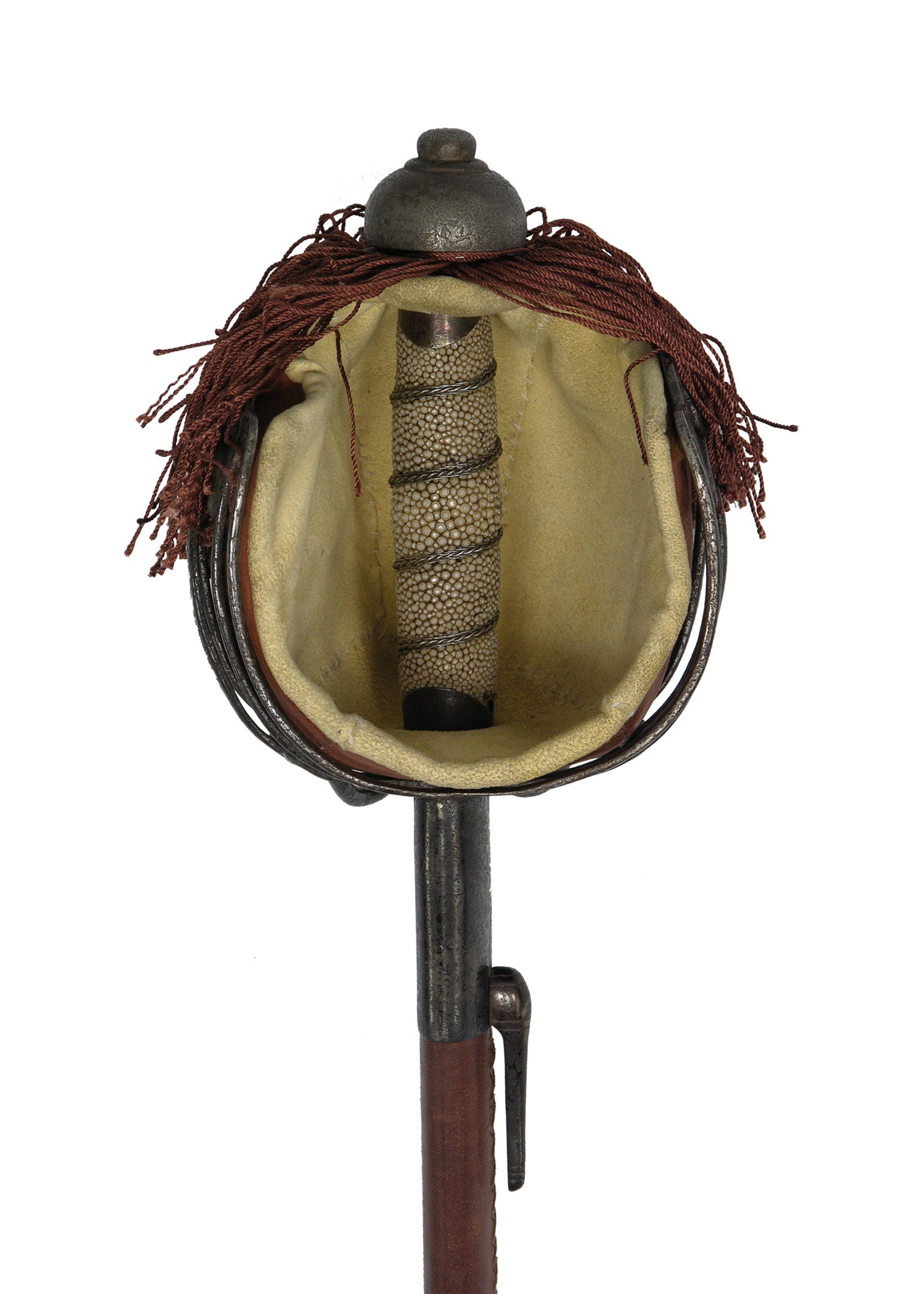 Imagen única de: Espada Trasera Escocesa Con Vasija De Cesta, Versión Antigua, Afilada