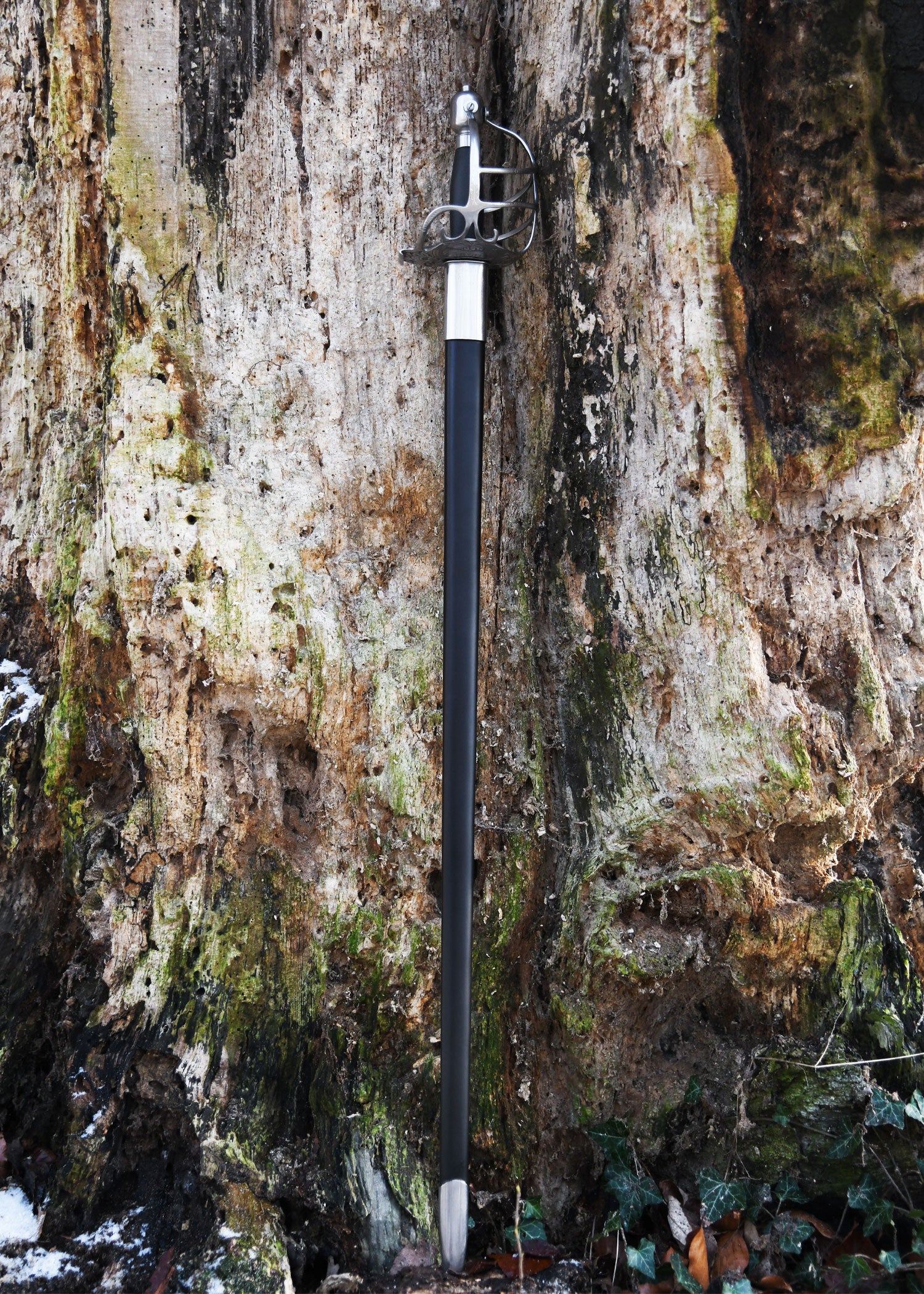 Imagen única de: Espada De Cesta Mortuoria, Adecuada Para Espectáculo De Combate, Categoría-B