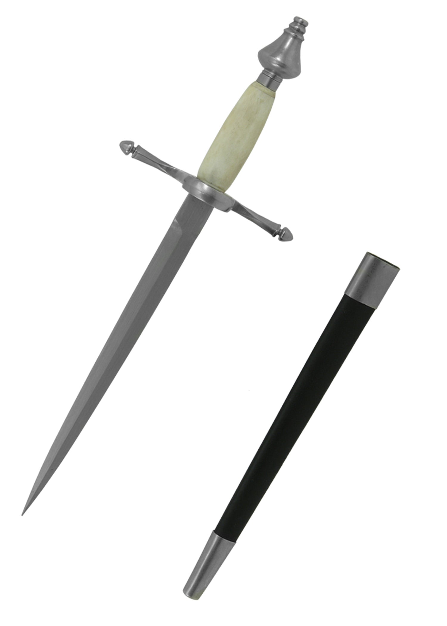 Imagen única de: Main Gauche, Daga Izquierda Con Mango De Hueso