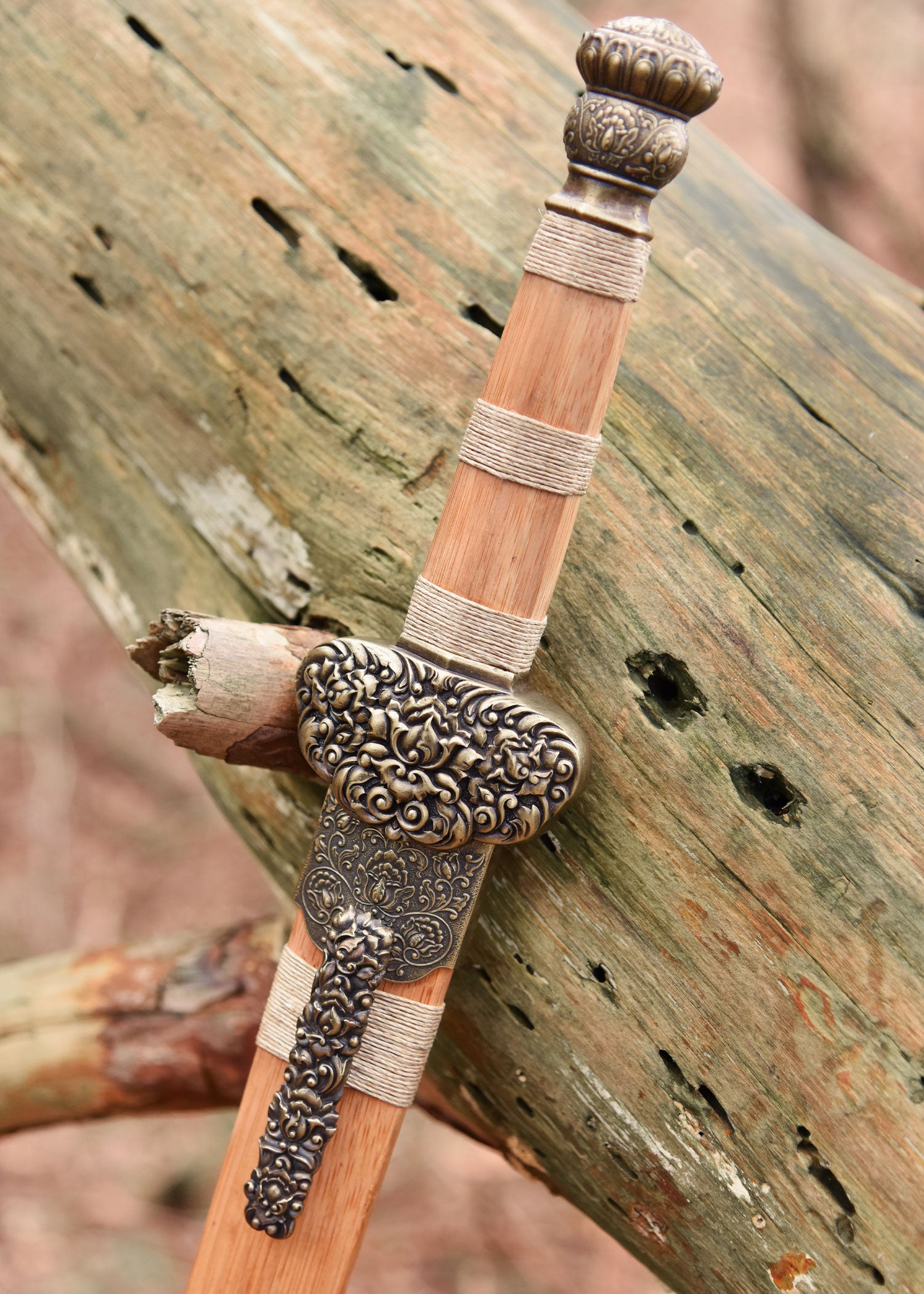 Imagen única de: Espada Shaolin Dharma, Afilada