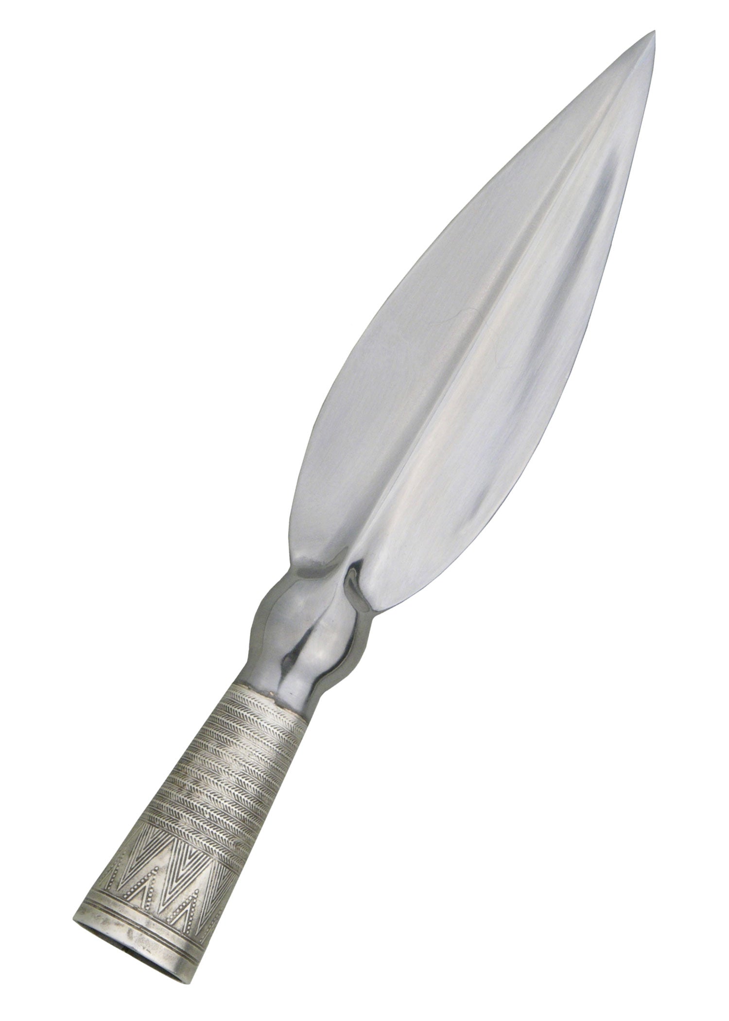 Imagen única de: Punta De Lanza Vikinga Corta Con Adornos.