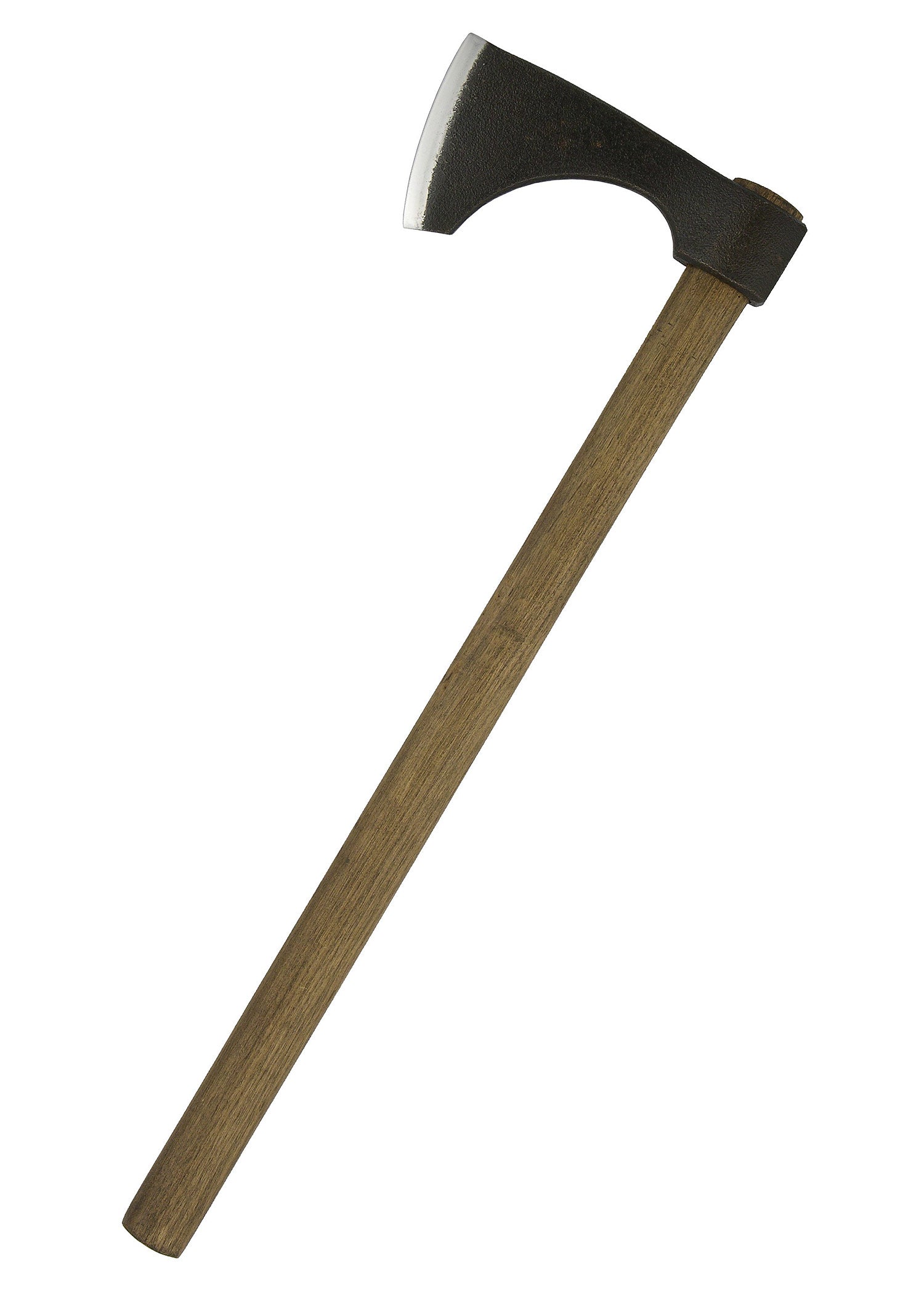 Imagen única de: Hacha De Barba Corta, Forjada, Acabado Antiguo.
