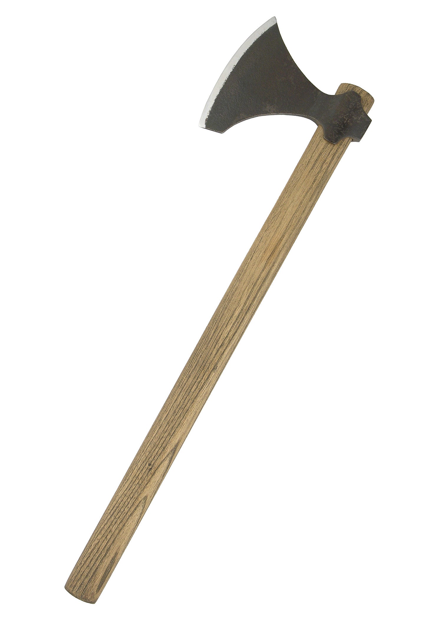 Imagen única de: Hacha Vikinga Corta, Forjada, Acabado Antiguo
